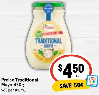 Ritchies Praise Traditional Mayo 470g offer