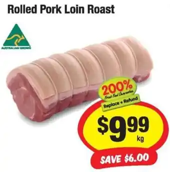CORNETTS Rolled Pork Loin Roast offer