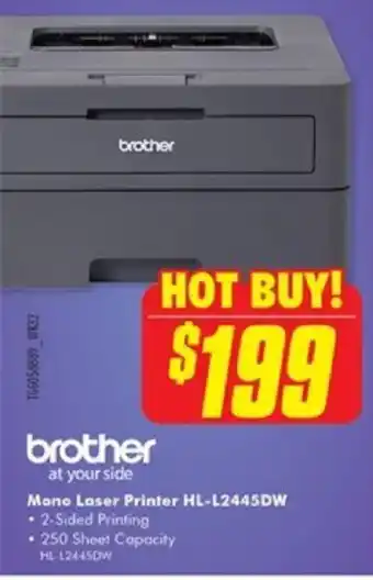 brother Mono Laser Printer HL-L2445DW