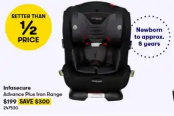 BIG W Infasecure Advance Plus Iron Range offer