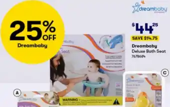 BIG W Dreambaby Deluxe Bath Seat offer