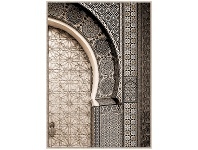 LivingStyles Framed Canvas Wall Art Print, Marrakesh Door Right, 140cm offer