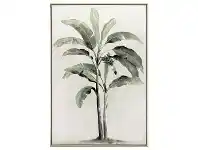 LivingStyles "Colonial Banana Tree" Framed Hand Painted Canvas Wall Art, No.1, 90cm offer