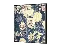 LivingStyles Magivision Framed 3D Wall Art, Rose Bouquet, 80cm offer