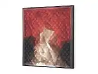 LivingStyles Magivision Framed 3D Wall Art, Abstract Red, 80cm offer