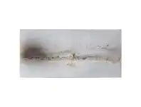 LivingStyles "Golden Coastline" Stretched Textured Abstract Canvas Wall Art, 150cm offer