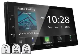 Autopro Kenwood 6.8” 180W AV Carplay Android Auto Receiver offer
