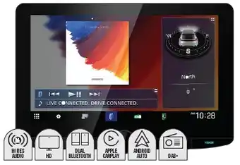 Autopro Kenwood 10.1” AV HD Floating Digital Multimedia Head Unit offer