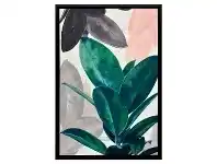 LivingStyles "Silver Lining" Framed Enhanced Canvas Wall Art Print, 93cm offer