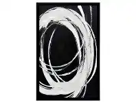 LivingStyles "Gone With The Wind" Framed Hand Painted Abstract Canvas Wall Art, 85cm offer