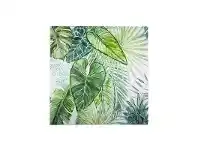 LivingStyles Bryant Stretched Canvas Wall Ar Print, Tropical Leaves A, 80cm offer