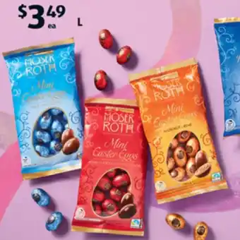 ALDI Moser Roth Mini Easter Eggs 105g offer