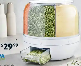 ALDI Rotating Grain Dispenser offer