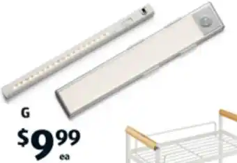 ALDI Rechargeable Cabinet Light with G Rechargeable Cabinet Light with Sensor $9.99 offer