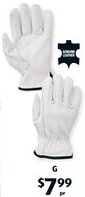 ALDI Leather Rigger Garden Gloves offer
