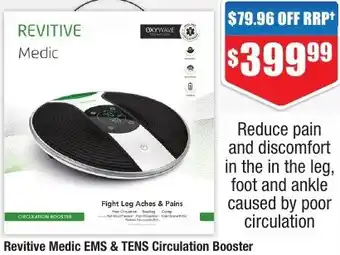 Chemist Warehouse Revitive Medic EMS & TENS Circulation Booster offer