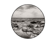LivingStyles Dillon Framed Glossy Surface Wall Art Print, Seascape, 100cm offer