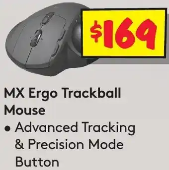 JB Hi-Fi MX Ergo Trackball Mouse offer
