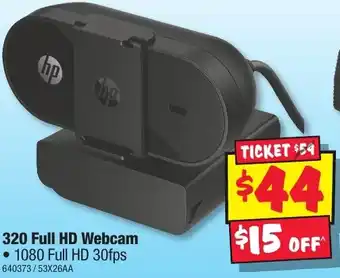 JB Hi-Fi 320 Full HD Webcam offer