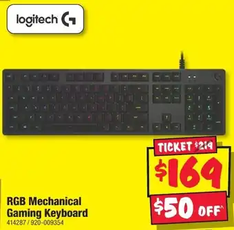 JB Hi-Fi RGB Mechanical Gaming Keyboard offer