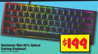 JB Hi-Fi Huntsman Mini 60% Optical Gaming Keyboard offer