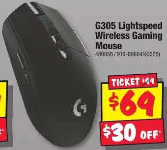 JB Hi-Fi G305 Lightspeed Wireless Gaming Mouse offer