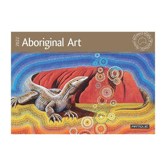 Aboriginal art 2022 calendar offer at Australia Post