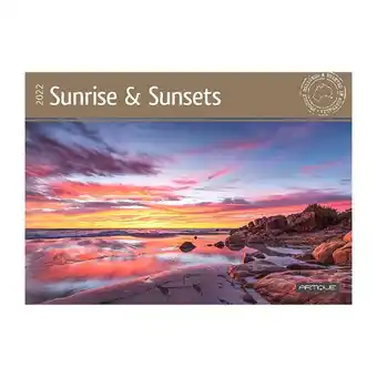 Australia Post Australian sunrises & sunsets 2022 calendar offer
