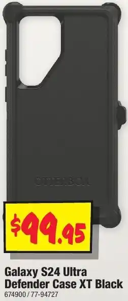JB Hi-Fi Galaxy S24 Ultra Defender Case XT Black offer