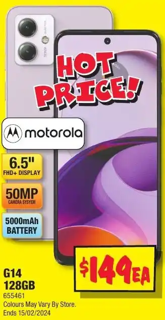 JB Hi-Fi G14 128GB offer