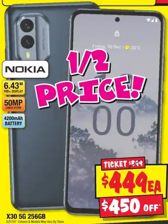 JB Hi-Fi X30 5G 256GB offer