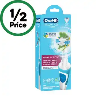 Woolworths Oral-B Vitality Electric Toothbrush offer