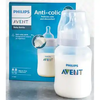 Avent Anti-Colic Baby Bottles 260ml Pk 2