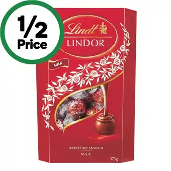 Woolworths Lindt Lindor Cornet 327-333g offer