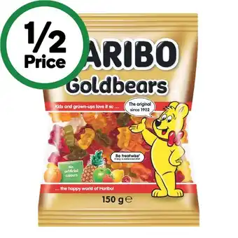 Woolworths Haribo 140-150g offer
