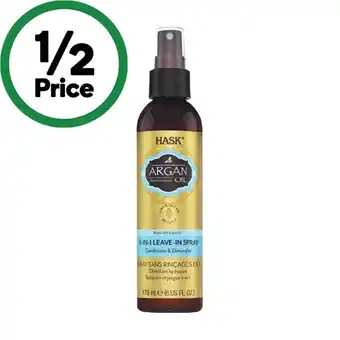 Woolworths HASK Argan Oil 5 in 1 Leave-in Spray 175ml offer