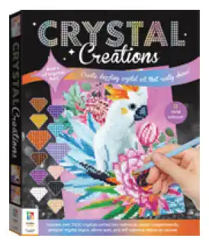 Crystal creations - blue cockatoo
