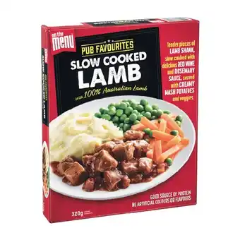 Woolworths On the Menu Meals 320g offer