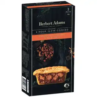 Woolworths Herbert Adams Premium Pies 400-420g offer