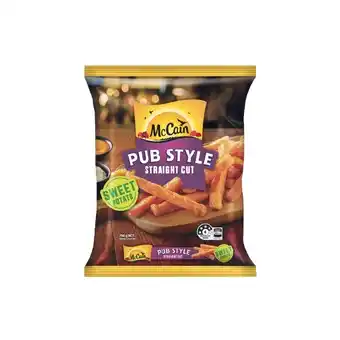 Woolworths McCain Sweet Potato Chips 750g offer