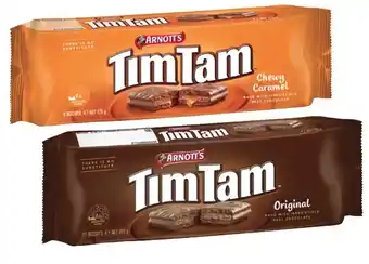 Coles Arnott's Tim Tam Biscuits 165g-200g offer