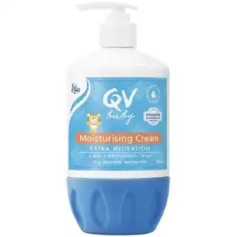 Woolworths Qv Baby Moisturising Cream 500g offer