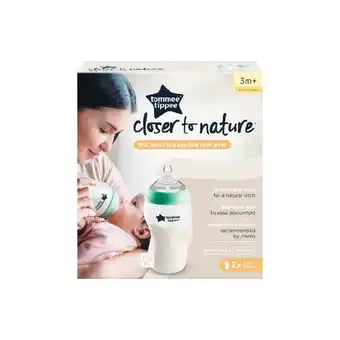 Woolworths Tommee Tippee Closer To Nature Feeding Bottles 340ml Pk 2 offer