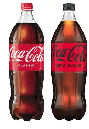 Coles Coca-Cola, Sprite or Fanta Soft Drink 1.25 Litre offer