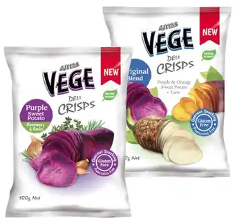 Vege Chips Deli Crisps 100g