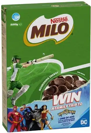 Coles Nestlé Milo Cereal 535g-620g offer