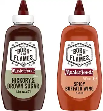 Coles MasterFoods Born In The Flames Sauce 500mL offer