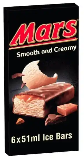 Coles Mars Multi Packs 6 Pack 264mL-318mL offer