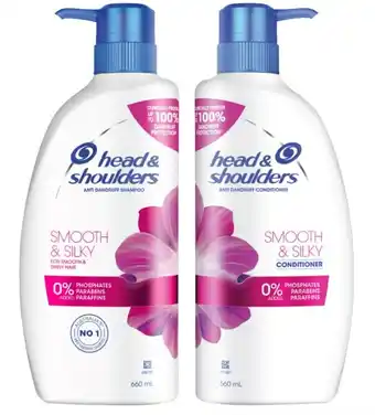 Coles Head & Shoulders Shampoo or Conditioner 660mL offer