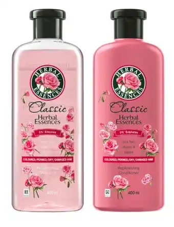 Coles Herbal Essences Classics Shampoo or Conditioner 400mL offer